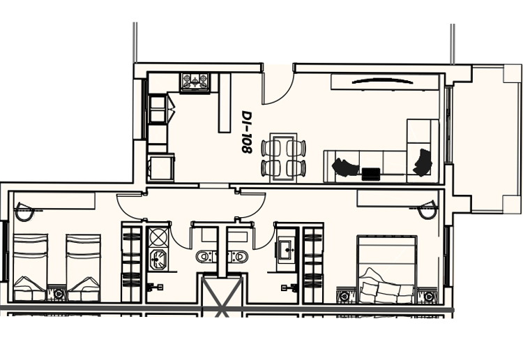 2 BR Apartment in Veranda-Sahl hasheesh - 7